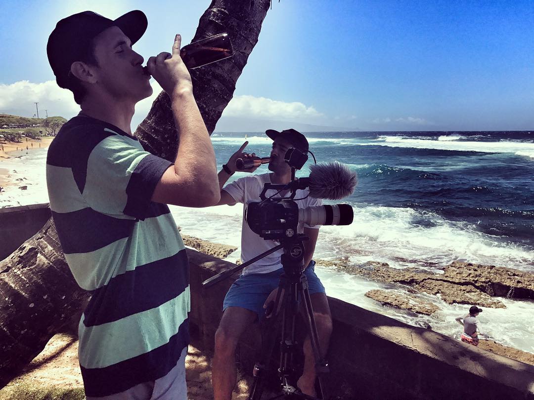 HANAH producers WrkShrt productions Dave Cleeland and Wade Dunstan