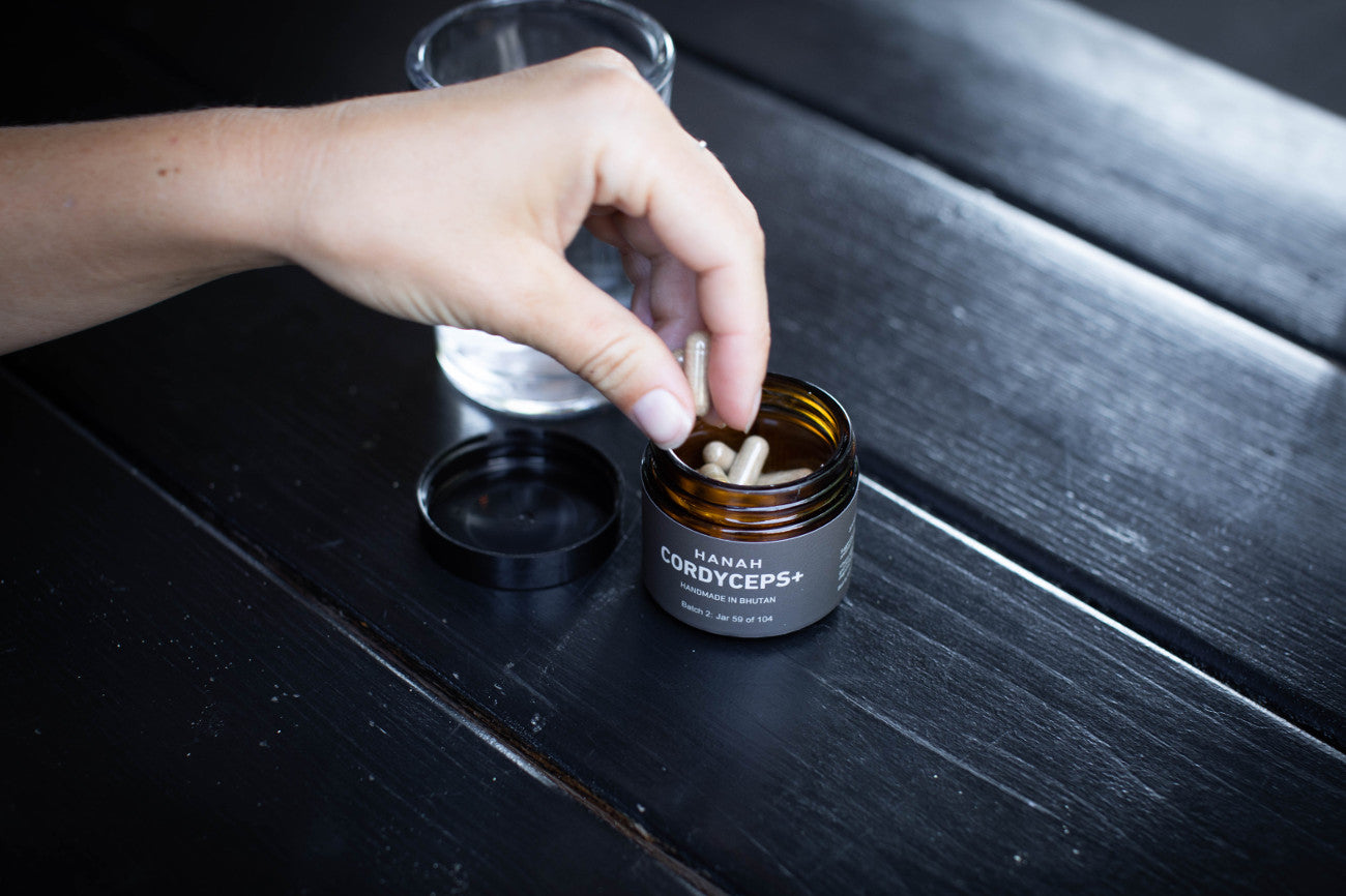 Need an athletic edge? Get a natural endurance and power boost with HANAH Cordyceps+