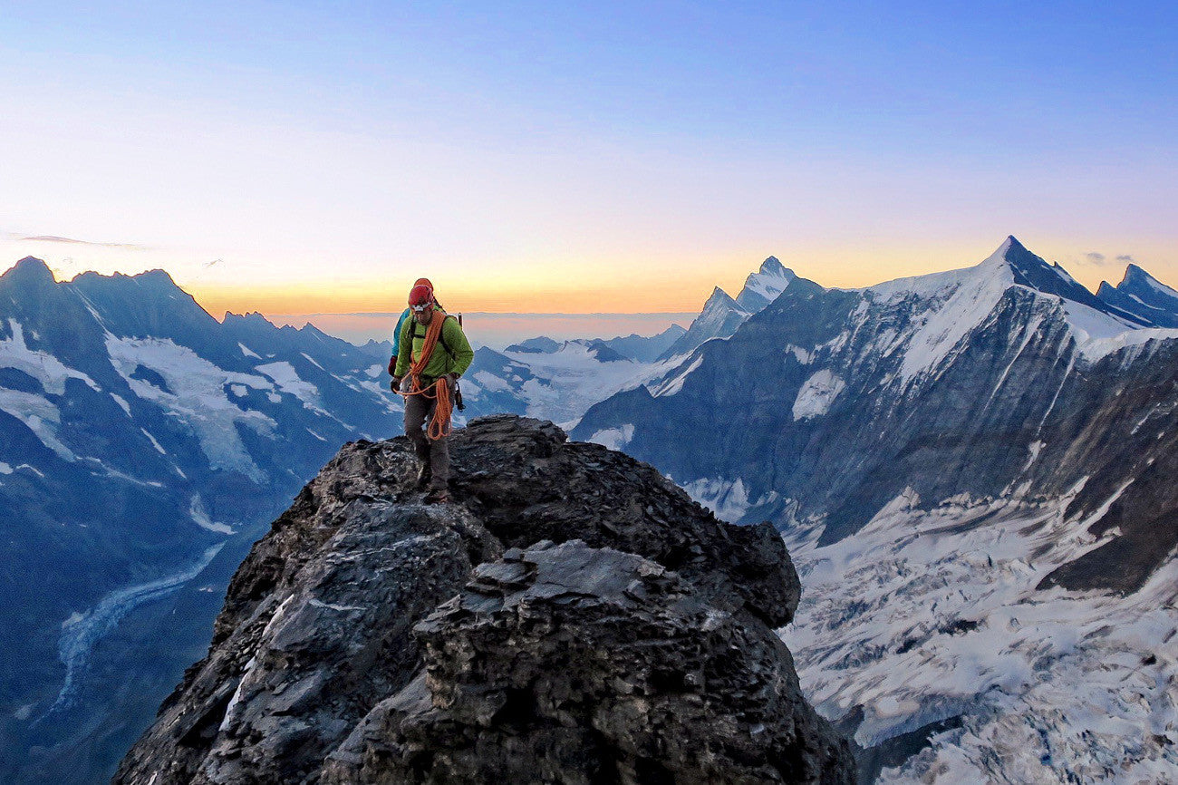 Put to the test: HANAH ONE + a professional mountain guide Jonathon Spitzer