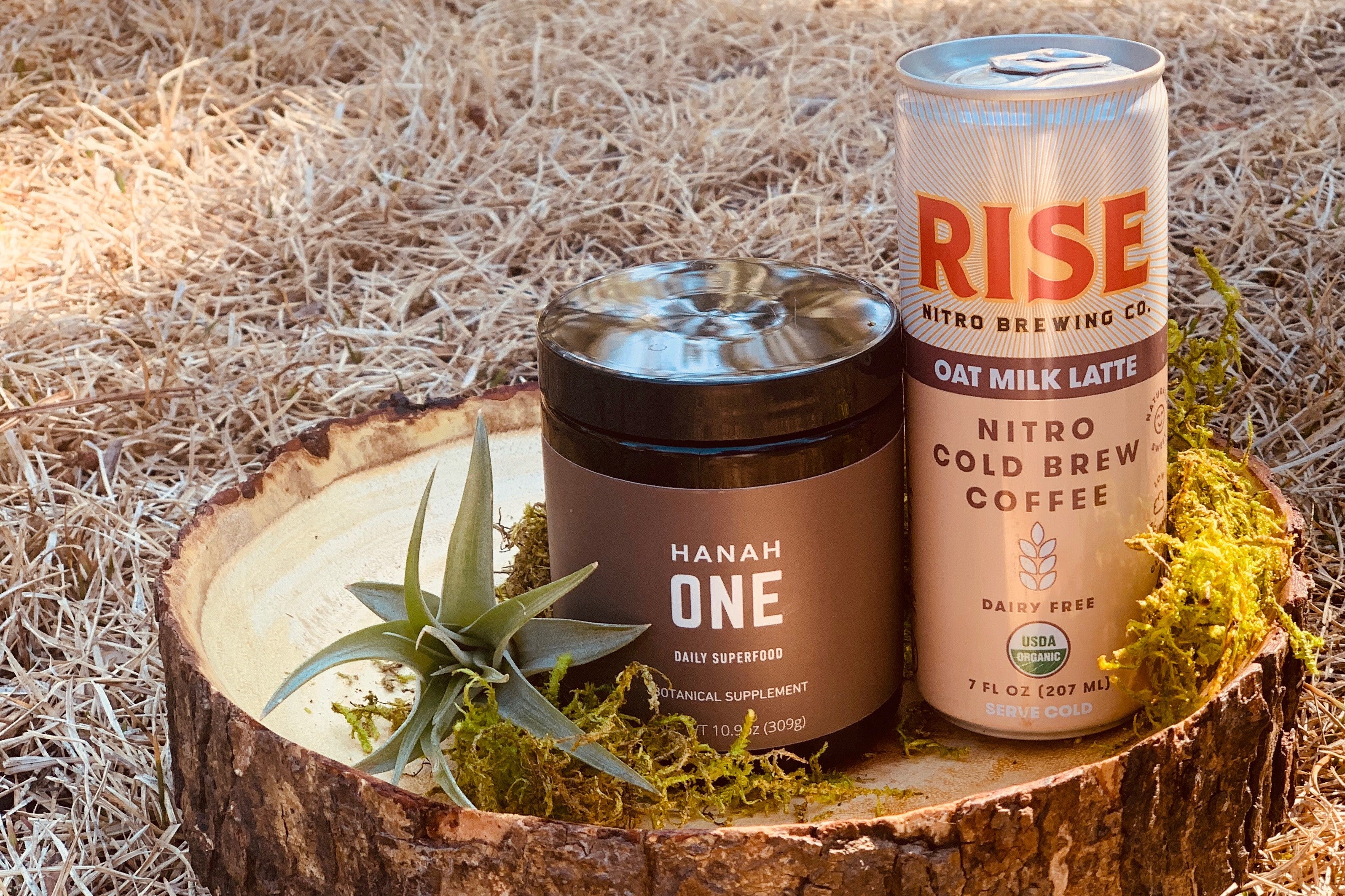 HANAH + Rise Brewing = nitro oat milk chai