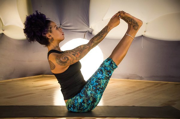 Bibi McGill world class guitarist, yoga teacher and wellness advocate talks about staying healthy on the road and self care.