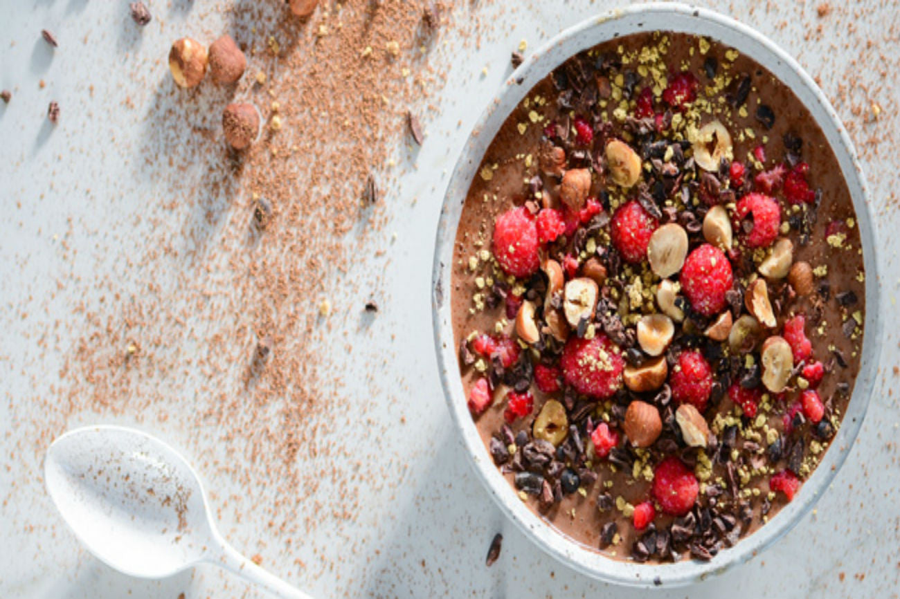 Cacao mushroom elixir smoothie
