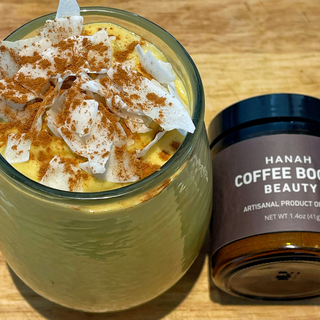 Mango lassi ice cream with Coffee Boost: Beauty