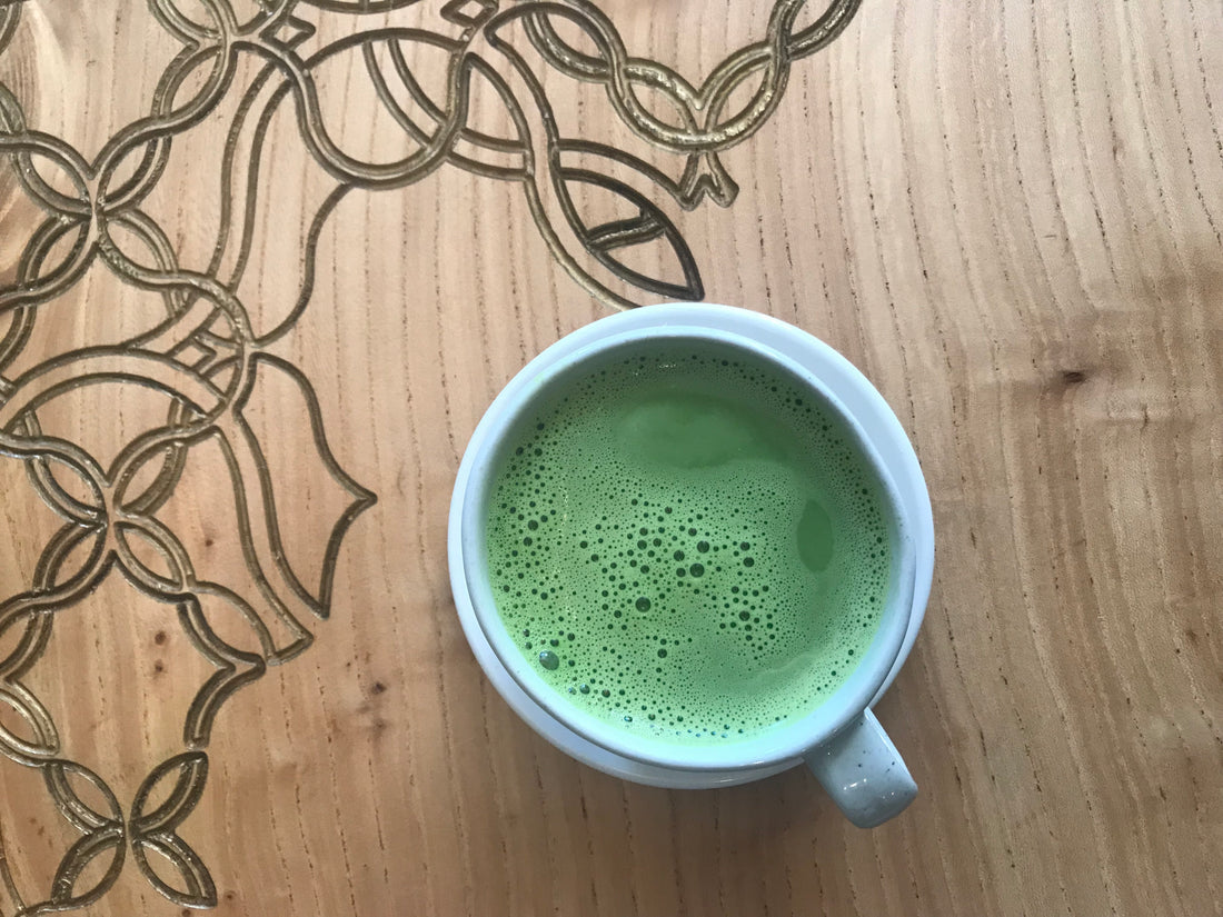 Bibi's HANAH matcha tea latte