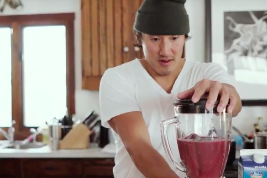 Jimmy Chin's breakfast smoothie