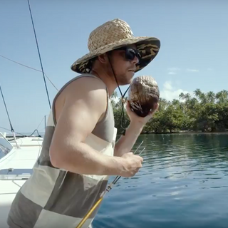 Travis Rice finds the perfect coconut during his Rituals video