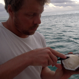 Travis Rice and the elusive foamy coconut in French Polynesia
